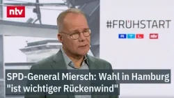 Wahl in Hamburg "ist wichtiger Rückenwind" - SPD-General Miersch im ntv Frühstart