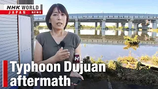 Typhoon Dujuan floods fields, damages crops in ChibaーNHK WORLD-JAPAN NEWS