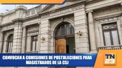 Convocan a comisiones de postulaciones para magistrados de la CSJ