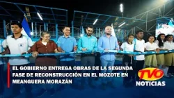 El Gobierno entrega obras de la segunda fase de la reconstrucción en el Mozote en Meanguera, Morazán
