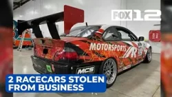 Two state-of-the-art racecars stolen from Tigard business