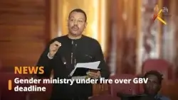 Gender ministry under fire over GBV deadline Gender ministry under fire over GBV deadline