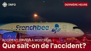 Une personne aurait été blessé par un avion à Montréal-Trudeau