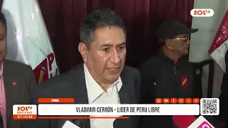 Lima: Vladimir Cerrón reaparece en público y genera reacciones políticas
