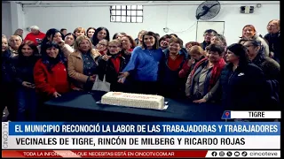 CINCO TV - TIGRE HONORED THOSE WHO HAVE BEEN SUPPORTING NEIGHBORS IN THE COMMUNITY FOR 30 YEARS