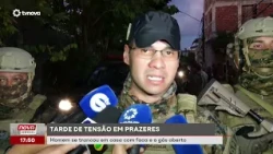 Man locks himself inside house with knife and gas turned on, threatens explosion in Prazeres | #N...