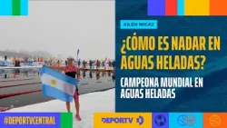 ¡Campeona Mundial! Charlamos con Ailén Micaz, nadadora de aguas heladas y ganadora de 7 medallas