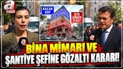 Maltepe'deki Çöken Binanın Mimarı Ve Şantiye Şefine Gözaltı Kararı! | A Haber