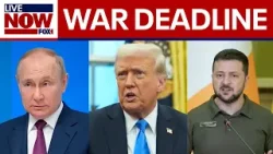Zelenskyy says US gave Ukraine, Russia deadline to end war