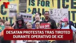 Protests Erupt After Shooting During ICE Operation