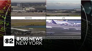 Major delays at all 3 NYC-area airports following equipment outage