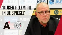 Ajax-trainer over het gênante verlies in Groningen