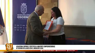 Osorno women become certified operators following Soprole Academy training
