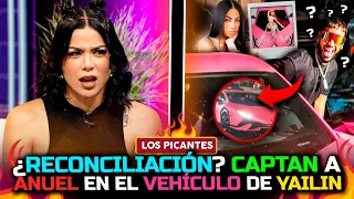 ¿Anuel y Yailin volvieron? Lo captan en el Lamborghini de la artista | Vive el Espectáculo