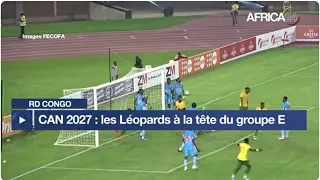 RD Congo - CAN 2027 : les Léopards à la tête du groupe E