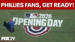 Phillies fans prepare for Opening Day at Citizen's Bank Park Phillies fans prepare for Opening Day at Citizen's Bank Park