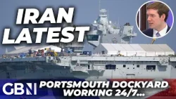 Iran latest: Royal Navy raises READINESS of HMS Prince of Wales as Portsmouth works round the clock Iran latest: Royal Navy raises READINESS of HMS Prince of Wales as Portsmouth works round the clock