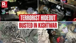 J&K Breaking: Army, CRPF, & Police Bust JeM Terror Hideout In Joint Operation 'Trash I' In Kishtwar
