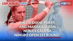 Sino si Diane Parry, ang makakalaban ni Alex Eala sa Ningbo Open 1st Round? | GMA News Feed