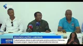 Public administration and municipal council workers demand regularization of pending labor issues
