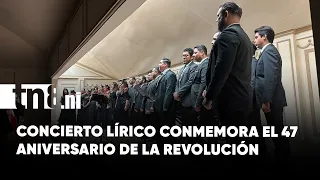 El canto lírico honra el 47 aniversario de la Revolución con emotiva gala artística