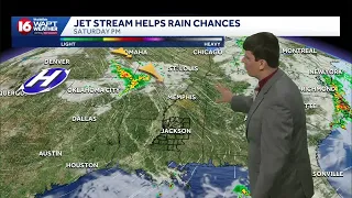 Hot again today, rain chances loom ahead