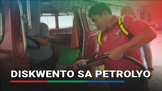 P12 per liter fuel discount for PUVs begins | ABS-CBN News