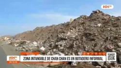 Trujillo: zona intangible en Chan Chan es un botadero informal Trujillo: zona intangible en Chan Chan es un botadero informal