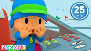 POCOYO rides the TRAIN! 🚂 | Special episode with cars, trains and vehicles | Pocoyo English