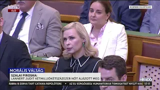 Szalai Piroska: Lannert Judit kétmilliókétszázezer nőt alázott meg - HírTV