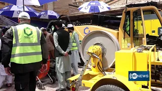 Preparations for Kabul telecom exhibition | آمادگی برای نمایشگاه تخصصی مخابرات و تکنالوژی در کابل