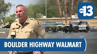 Victim Critical, Suspect Dead After Shooting at East Las Vegas Walmart