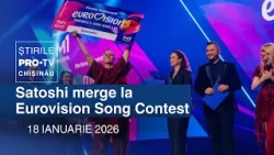 Știrile PRO TV (ORA 20:00) | SATOSHI MERGE LA EUROVISION SONG CONTEST