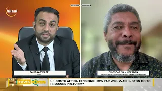 Relationship between US and South Africa becomes even more strained. Dr Van Heerden weighs in