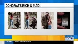 Your Morning Moment: Congratulations Rich & Madi -- she said 'yes!' | #WVVAToday | #WVVANoon