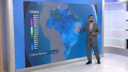 Alerta para temporais em boa parte do país neste fim de semana