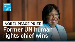Navanethem 'Navi' Pillay wins the Nobel Peace Prize • FRANCE 24 English