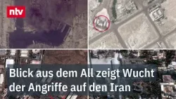 Blick aus dem All zeigt Wucht der Angriffe auf den Iran - Militärschläge von USA und Israel Blick aus dem All zeigt Wucht der Angriffe auf den Iran - Militärschläge von USA und Israel