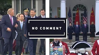 NO COMMENT | XI JINPING, PRIMIT DE DONALD TRUMP LA WASHINGTON