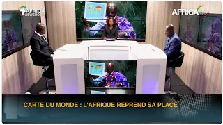 Africa Newsroom – Carte du monde : l’Afrique reprend sa place
