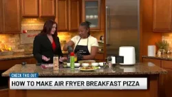 Your Sweet Life founder Stephanie Jackson creates air fryer breakfast pizza Your Sweet Life founder Stephanie Jackson creates air fryer breakfast pizza