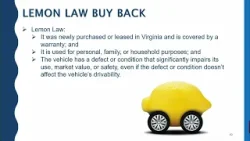 Fairfax County Consumer Affairs Day: Vehicle Purchase and Maintenance Issues