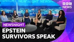 Newsnight: Epstein Survivors Speak | BBC News