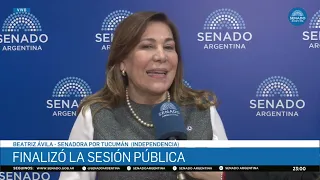 INTERVIEW WITH SENATOR BEATRIZ ÁVILA - SESSION 09/26/17