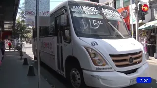 CULIACAN PUBLIC TRANSPORT ROUTES MODIFIED DUE TO CONSTRUCTION