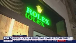 Thieves snatch watches from jewelry store’s window display in Northwest