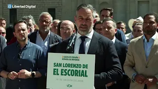 Abascal urges immediate activation of Article 102 to put Sánchez on trial for "treason"