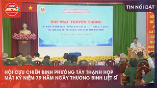 TAY THANH WARD VETERANS ASSOCIATION MEETING COMMEMORATING THE 79TH ANNIVERSARY OF WAR INVALIDS AN...