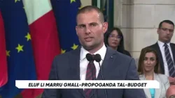 Eluf li marru għall-propaganda tal-budget