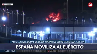 🚨 SPAIN MOBILIZES THE ARMY | Following the crossing of over 50,000 migrants from Morocco